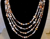 SALE.... Stunning Authentic Freshwater Pearl Necklace