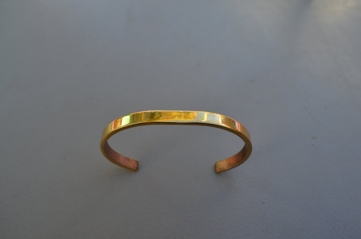 Brass Cuff Bracelet, Metal Stamping Supply, Listing for 3 of these brass bracelets