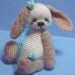 Miniature Thread Artist Bear Crochet pattern SOME BUNNY by Joanne Noel of Wee Bears
