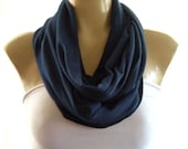 Navy Blue.. Easy Cowl.....Infinity Scarf...Super soft...All possible colors are coming