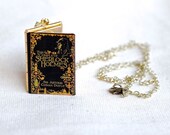 Sherlock Holmes Necklace - Sherlock Holmes Book Locket