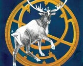 Caribou - Animal Messengers Print 8x10