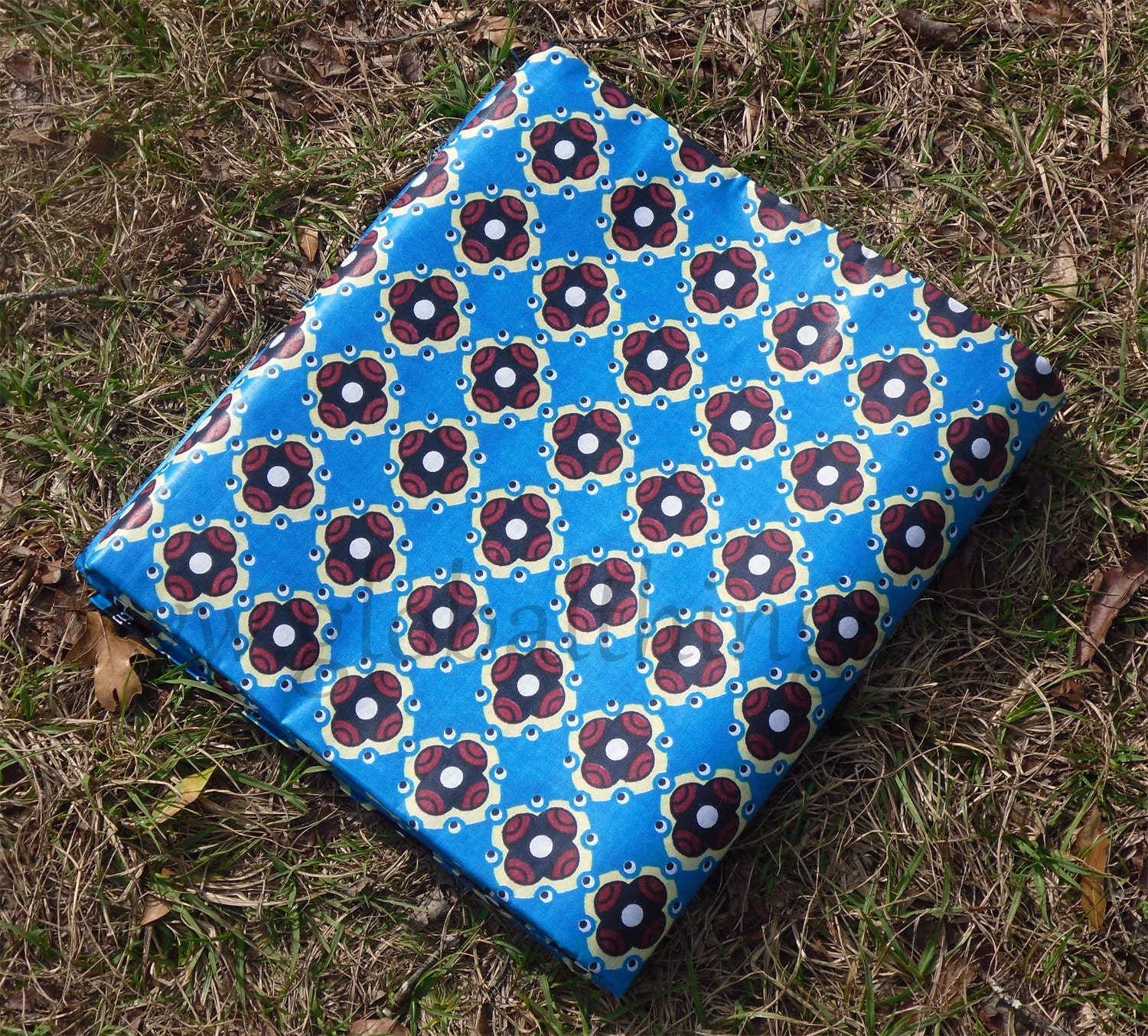 African Wax Cotton Print Fabric - Ankara Fabric - Aboriginal DNA - Half Yard