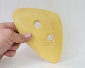 Pottery Tool, Large Satin Wood Bowl Rib