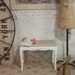 Painted Cottage Chic Shabby White Chair CHR35