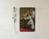 antique love postcard // unused