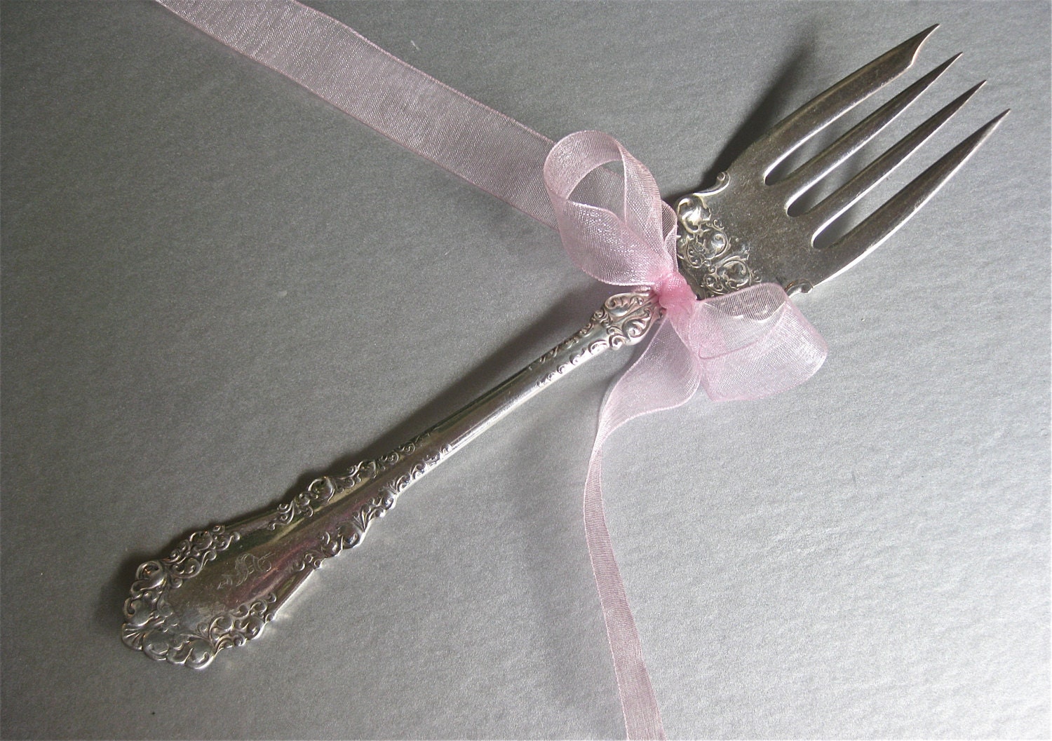 Antique Fork, Vintage Fork, 1847 Rogers Bros, Silver Fork, Ornate Fork, Serving Fork, Dining, Entertaining