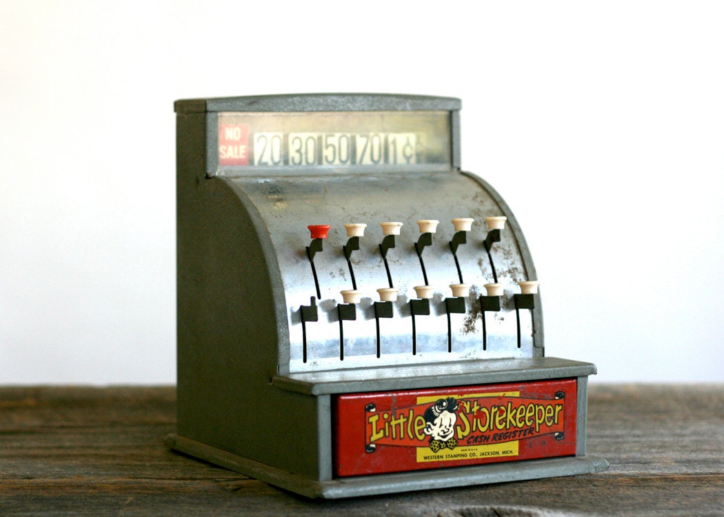 Little Storekeeper Toy Cash Register