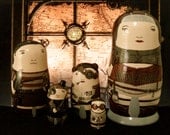 Steampunk Faeries Matryoshka Dolls