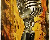 JEREMY WORST MIC Canvas Print rap hip hop urban rock music