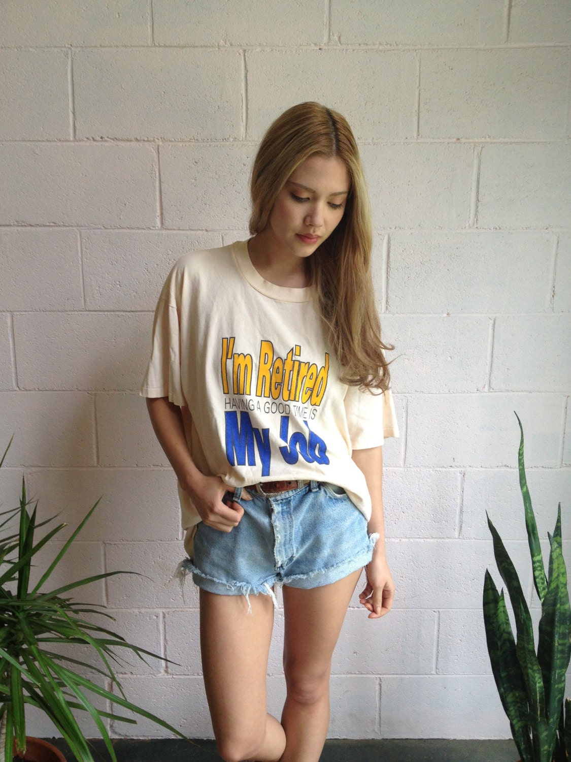 Vintage Having A Good Time T Shirt
