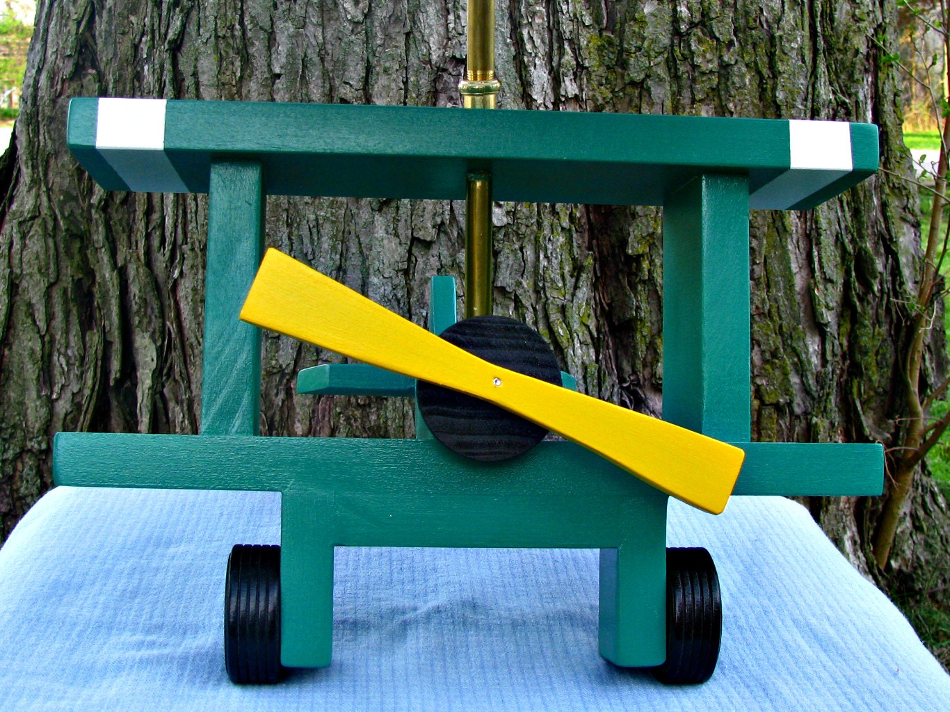 Airplane Table Lamp - Your Color Choice, Biplane Table Lamp, Childrens Decor