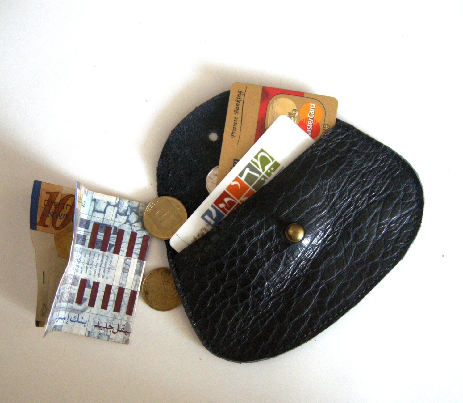 pocket wallet, gift Idea,  - Black