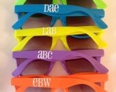 Monogram neon sunglasses