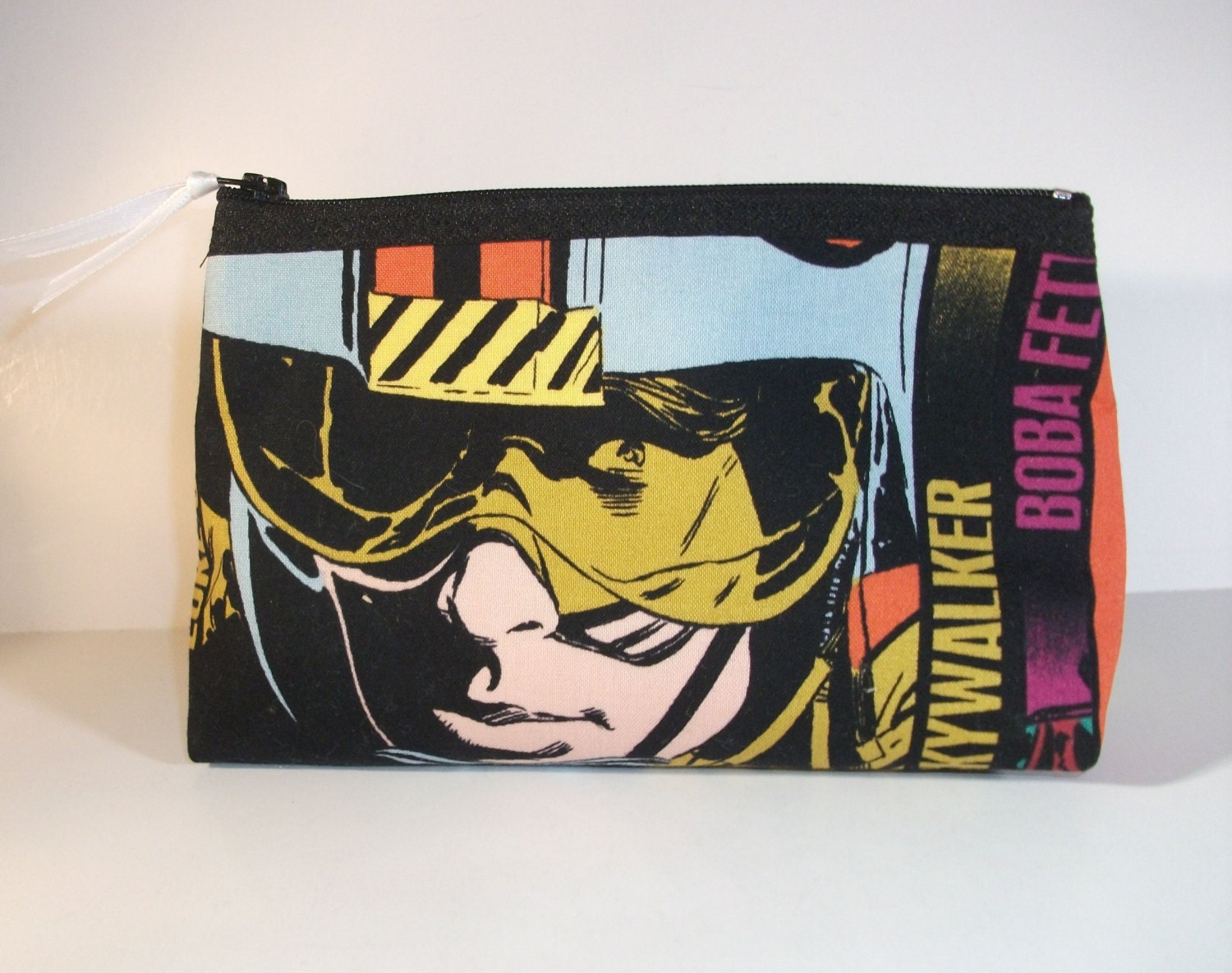 Star Wars   Makeup- Bag--Handmade-  Yoda and Luke