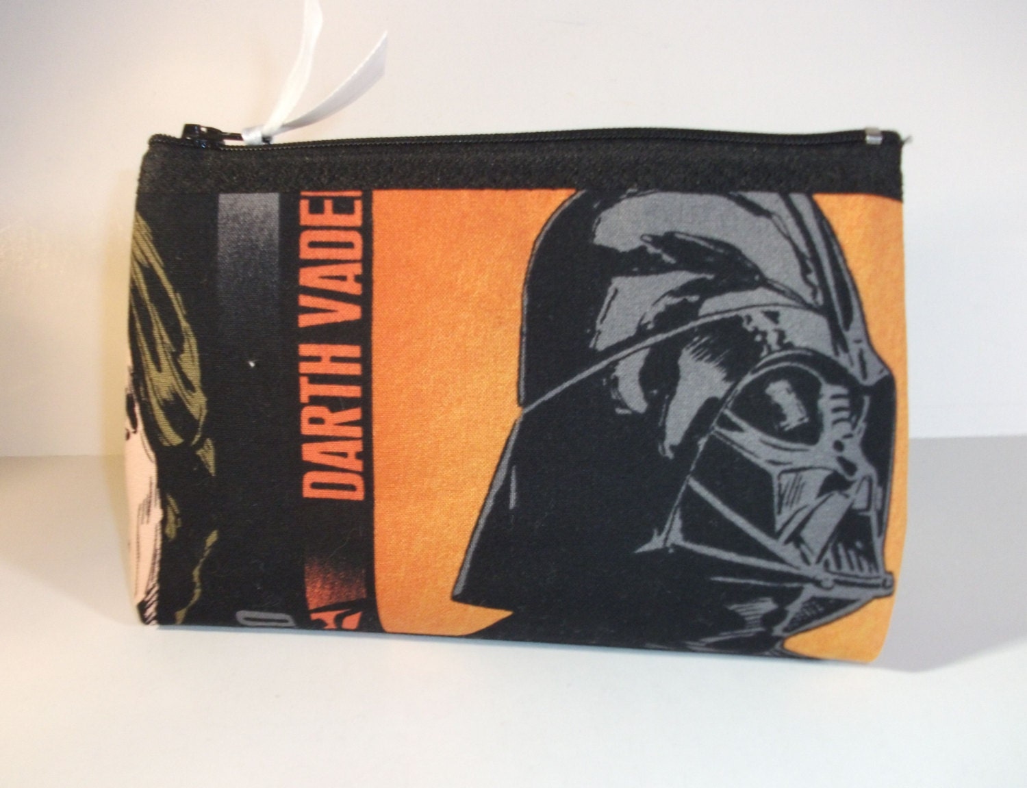 Star Wars   Makeup- Bag--Handmade-  Yoda and Darth Vader