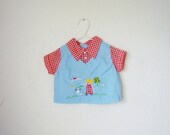 Vintage Peace Farm Shirt, Size 6-9 Months