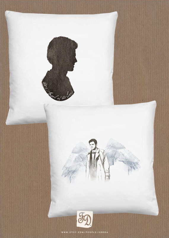 SUPERNATURAL Castiel pillow