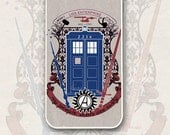 Iphone 5 case crest of the knight of fandom / Supernatural, Doctor Who, Sherlock, Avengers, Potter, Star Trek, Merlin, Hobbit