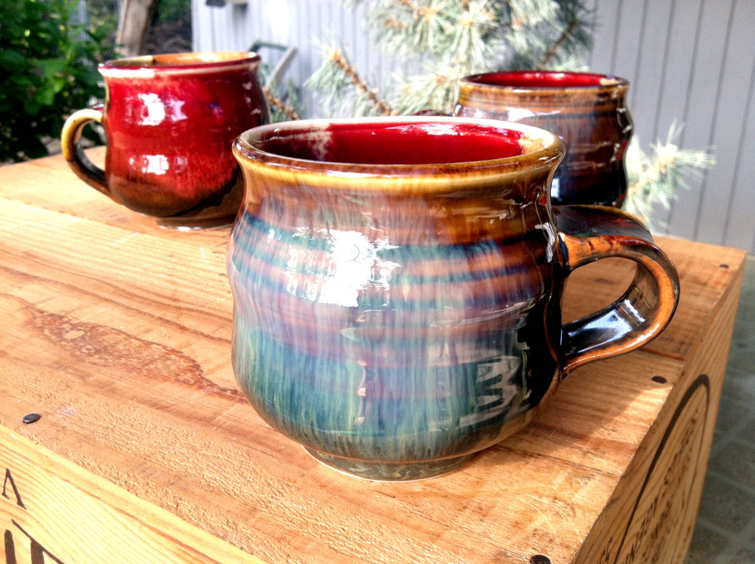 PORCELAIN POTTERY MUG by Greg Johnson