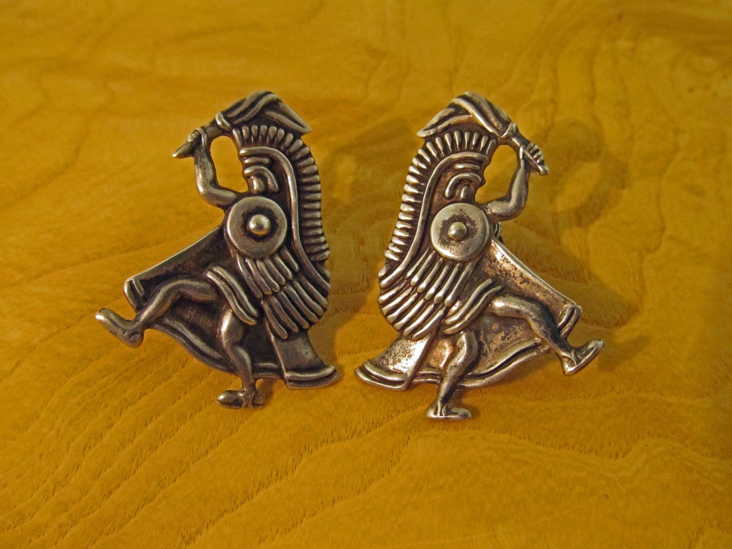 Vintage Taxco Earrings Figural