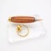 Father's Day Keychain - Wood Secret Compartment Keychain, Needle Holder, Pill Holder