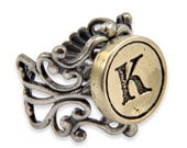 Typewriter Key Ring - Choose your Letter
