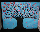 Tree of Love - 18x24 Acrylic Handmade Painting - Reserved for M.J.B.