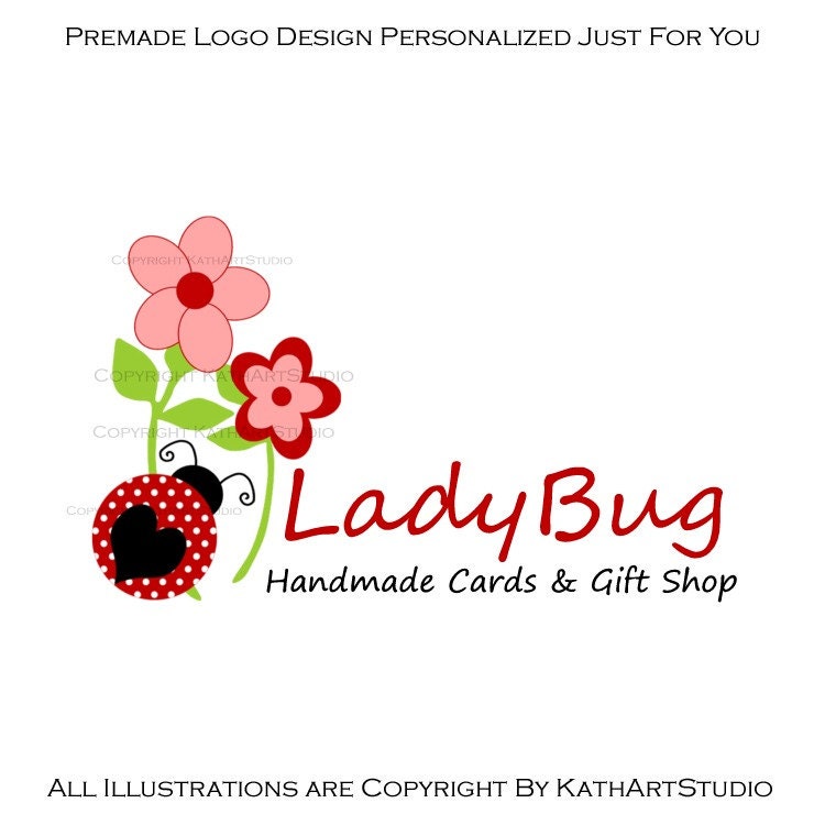 Premade Business Logo - 32 Lady Bug