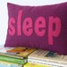 Sleep Pillow - Custom Color - You Choose Your Color