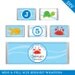 Under the Sea party - Personalized DIY printable Hershey bar labels
