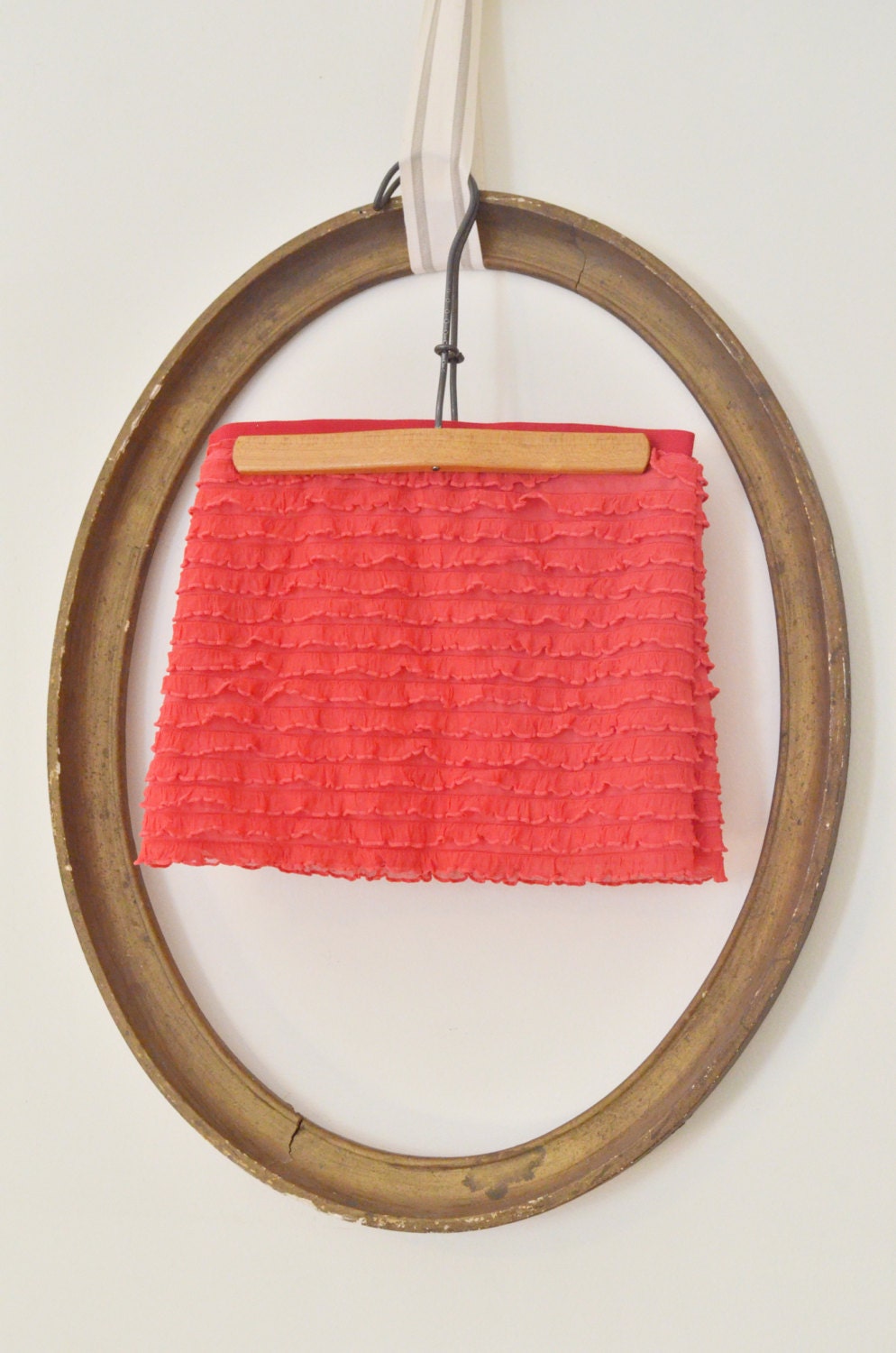 Ruffled Skirt from Ruffled Fabric Red Mango Orange size 2/3