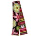 Camera Strap Cover Reversible Carnival Bloom with stripes