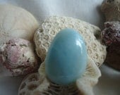 Larimar Cabochon Free Form 20 mm x 15 mm
