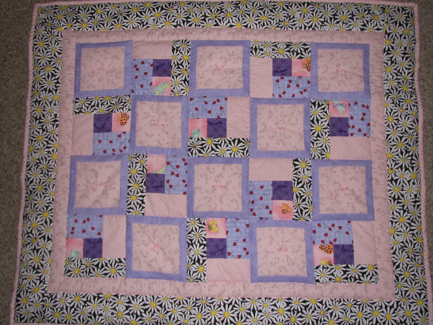 Baby Blanket / Baby Quilt / Crib Quilt