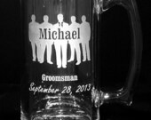 Personalized Glass Mug 2. Weddings, Birthdays, Gifts, etc.