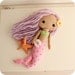 Mermaid Girl pdf Pattern - Instant Download