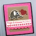 Hugs & Kisses Greeting Card