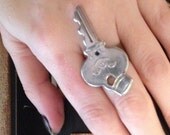 Vintage American Tourister Key Ring Adjustable