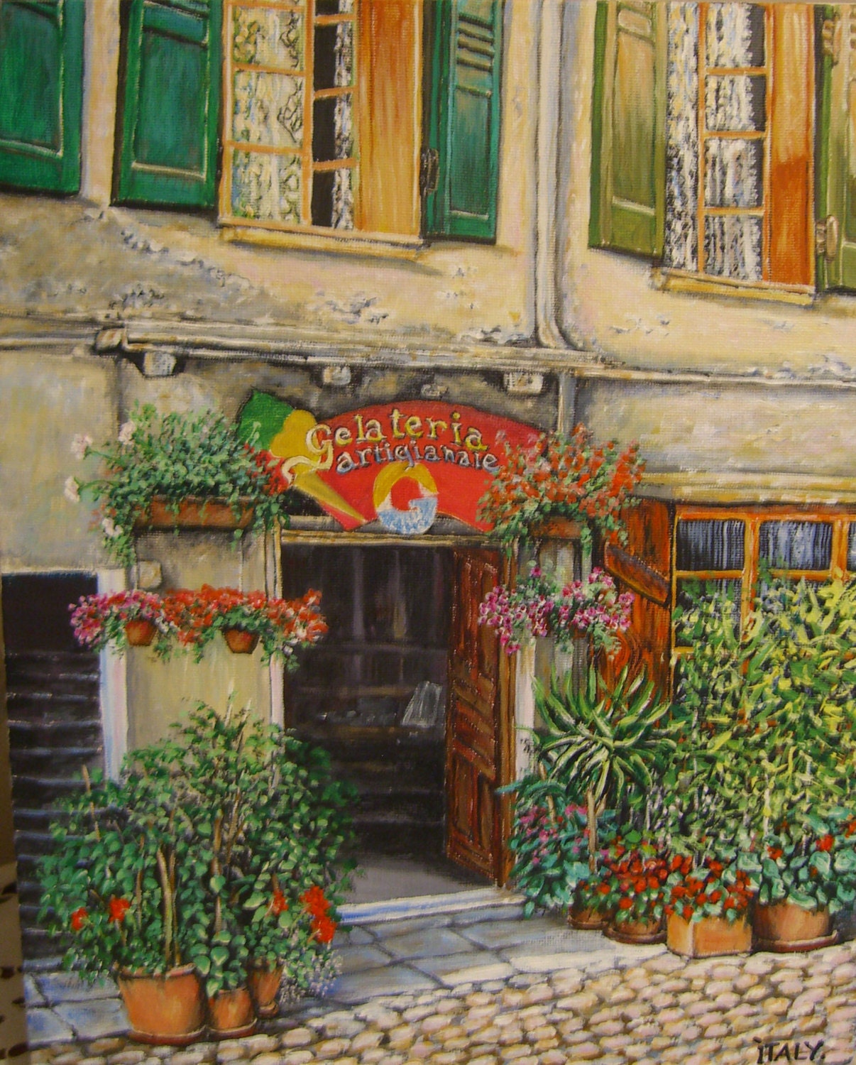 Gelato in Italy