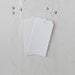 25pcs Large WHITE Reinforced DIY LUGGAGE blank tag labels