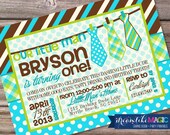 Printable Party Invitation-Little Man Necktie Party Design Il_170x135