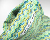 Potholder Oven Mitts Multi Colored Chevron Waves