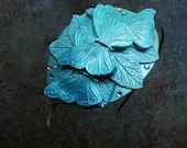 Butterflies polymer clay headband