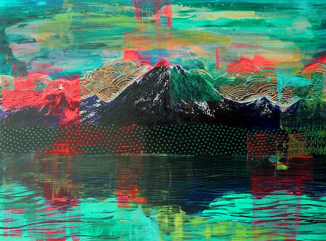 Cadence, original painting 8 x 10