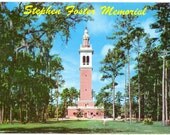 Vintage Florida Postcard - White Springs - Stephen Foster Memorial Campanile