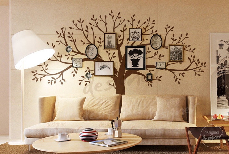 Family Tree Design - Wall Decals Wall Sticker tree wall decal