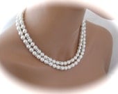 Wedding Jewelry Set Bridal Necklace and Earrings Jewelry Set Bridal Bracelet and Earrings with Swarovski Pearls and Rhinestones