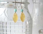 Sunshine Sky Earrings.  Silver