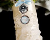 Bridal Bouquet Charm, Memorial Charm, Custom Photo Memory Charm, Heaven Quote